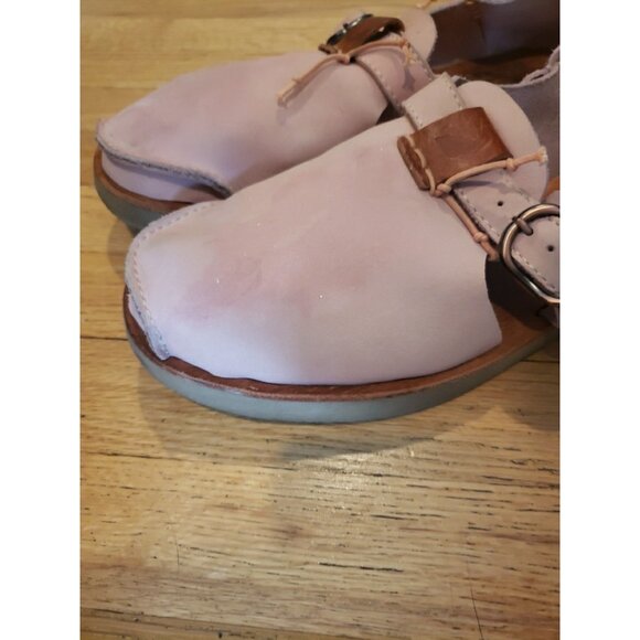 Satorisan Benirras Sandals Shoes Sundance Pink EU 41 US 10.5 Womens Flat Suede - Picture 3 of 11